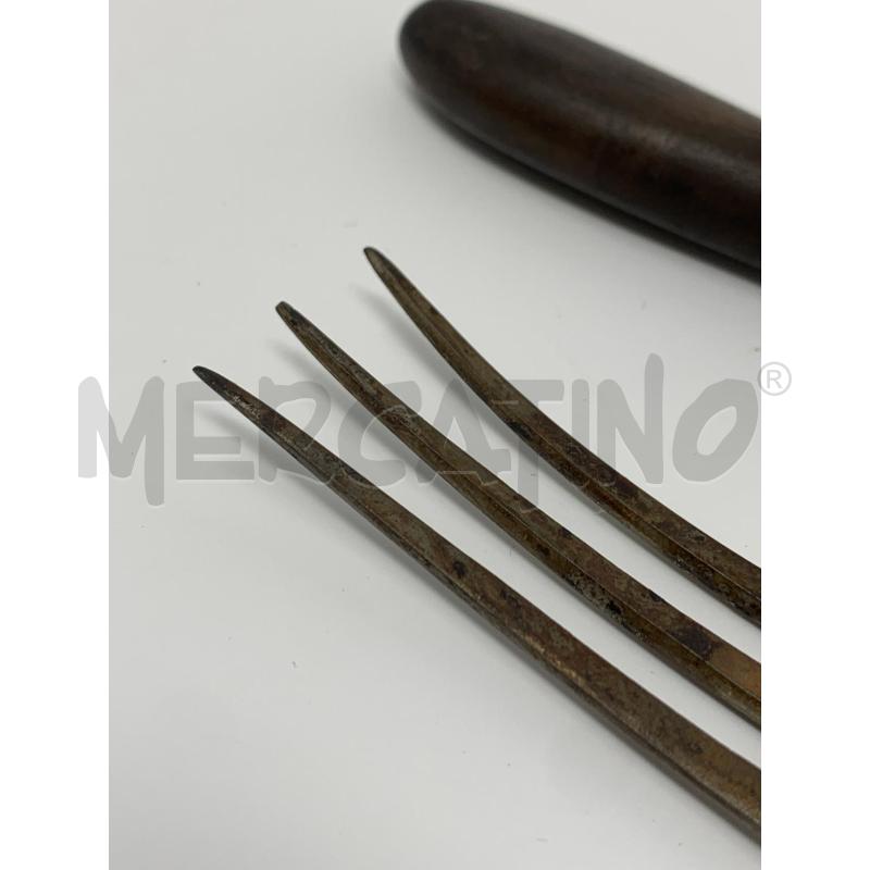 SET FORCHETTONI OSSO LEGNO | Mercatino dell'Usato Roma re di roma 5