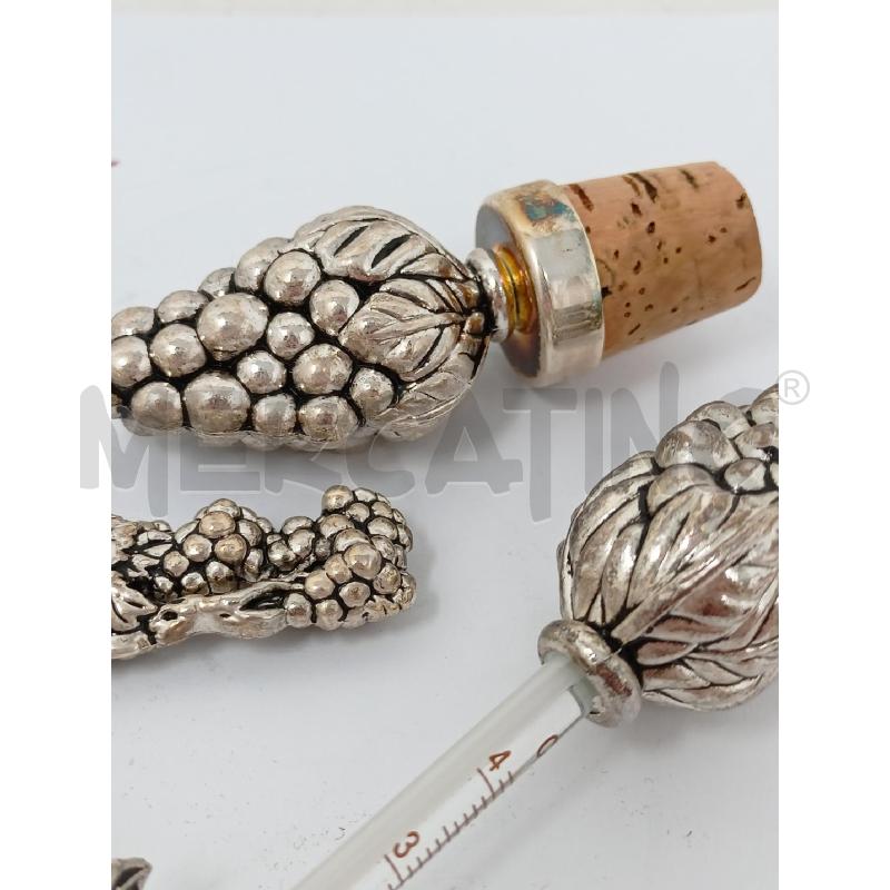 SET JORDAN SHEFFIELD SOMMELIER 4 PEZZI UVA FOGLIE | Mercatino dell'Usato Roma re di roma 4