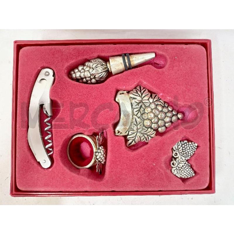 SET JORDAN SHEFFIELD SOMMELIER VINO UVA  | Mercatino dell'Usato Roma re di roma 1