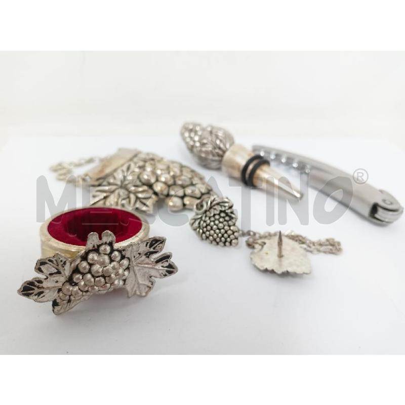 SET JORDAN SHEFFIELD SOMMELIER VINO UVA  | Mercatino dell'Usato Roma re di roma 3