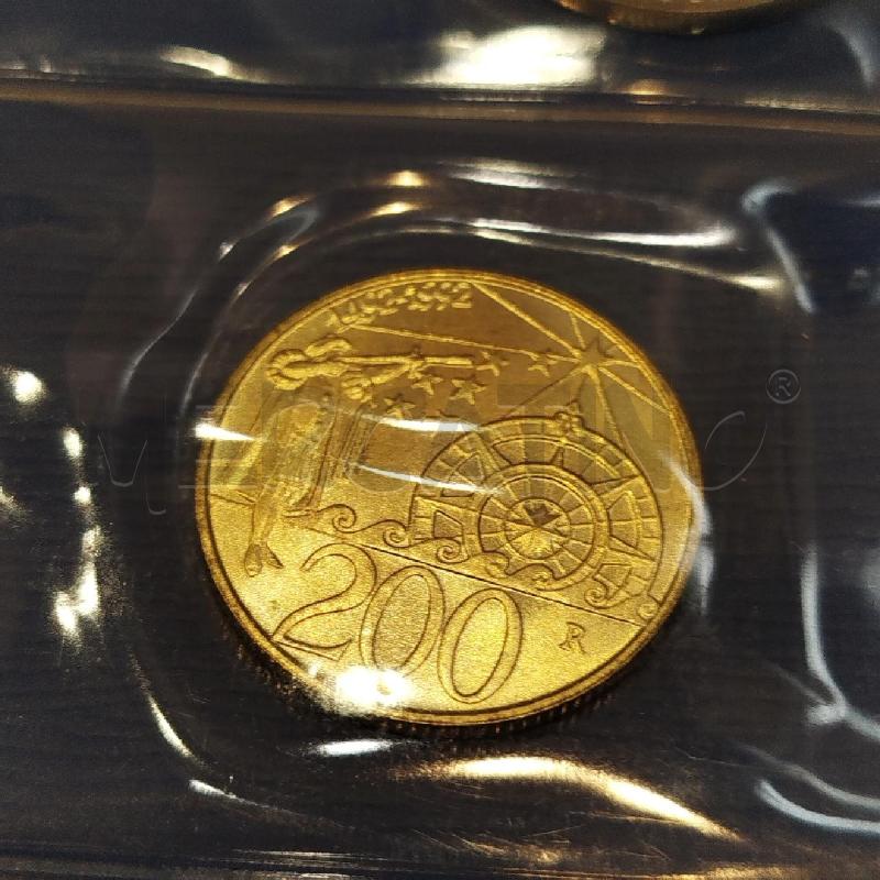 SET MONETE REPUBBLICA DI SAN MARINO COMMEMORATIVE CRISTOFORO COLOMBO  | Mercatino dell'Usato Roma re di roma 3