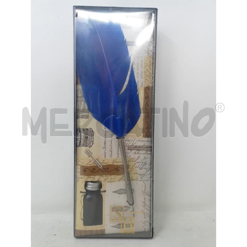 SET PENNA PIUMA BLU INCHIOSTRIERA JORDAN SHEFFIELD | Mercatino dell'Usato Roma re di roma 1