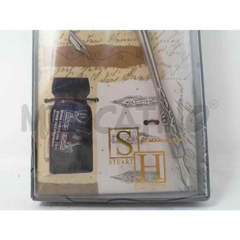 SET PENNA PIUMA BLU INCHIOSTRIERA JORDAN SHEFFIELD | Mercatino dell'Usato Roma re di roma 2