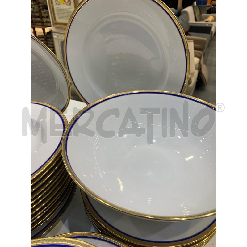 SET PIATTI GINORI B.BLU ORO | Mercatino dell'Usato Roma re di roma 2