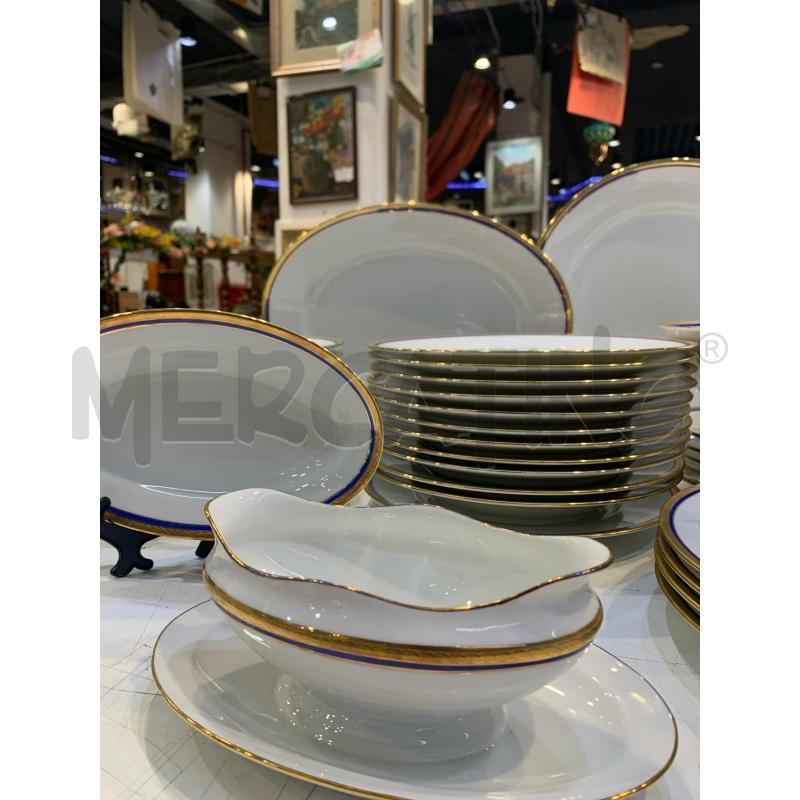 SET PIATTI GINORI B.BLU ORO | Mercatino dell'Usato Roma re di roma 3