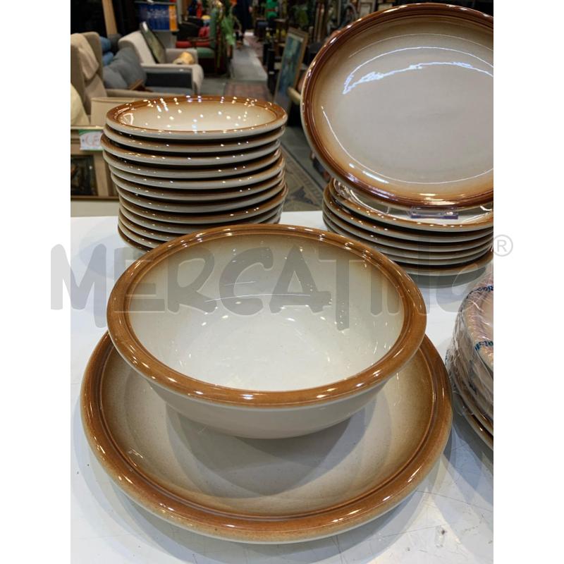 SET PIATTI RICHARD GINORI B MARRONE  | Mercatino dell'Usato Roma re di roma 2