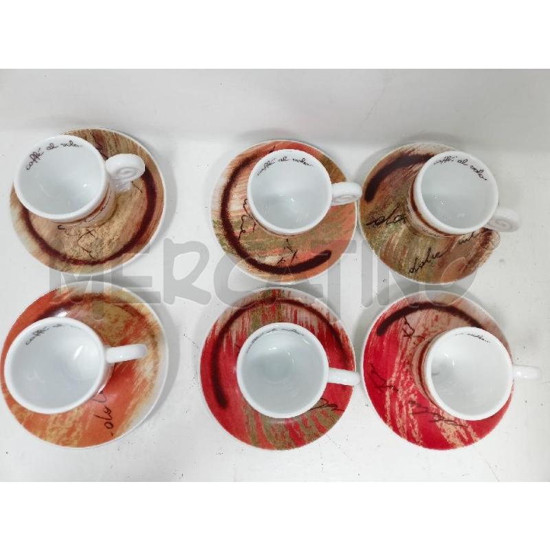 SET TAZZINE THUN ARANCIONI SCRITTE | Mercatino dell'Usato Roma re di roma 4
