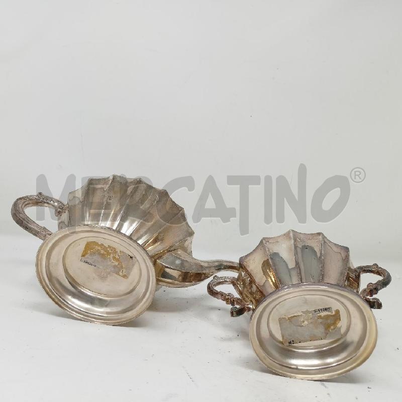 SET TEIERA ZUCCHERIERA JORDAN SHEFFIELD BASE OVALE TAPPO NERO | Mercatino dell'Usato Roma re di roma 5