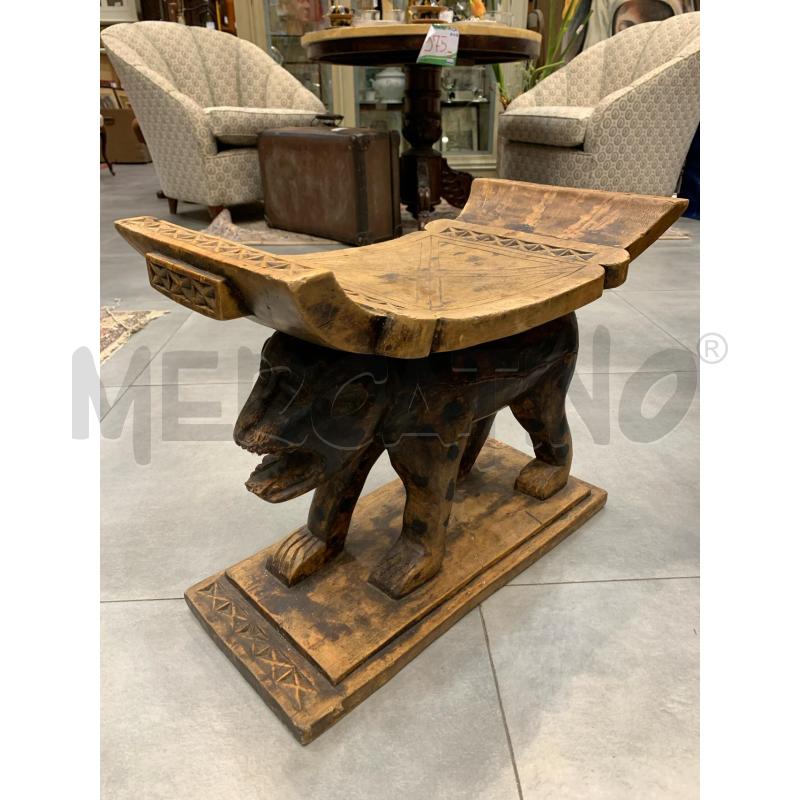 SGABELLO LEGNO INT ANIMALE SCIMMIA BASE | Mercatino dell'Usato Roma re di roma 1