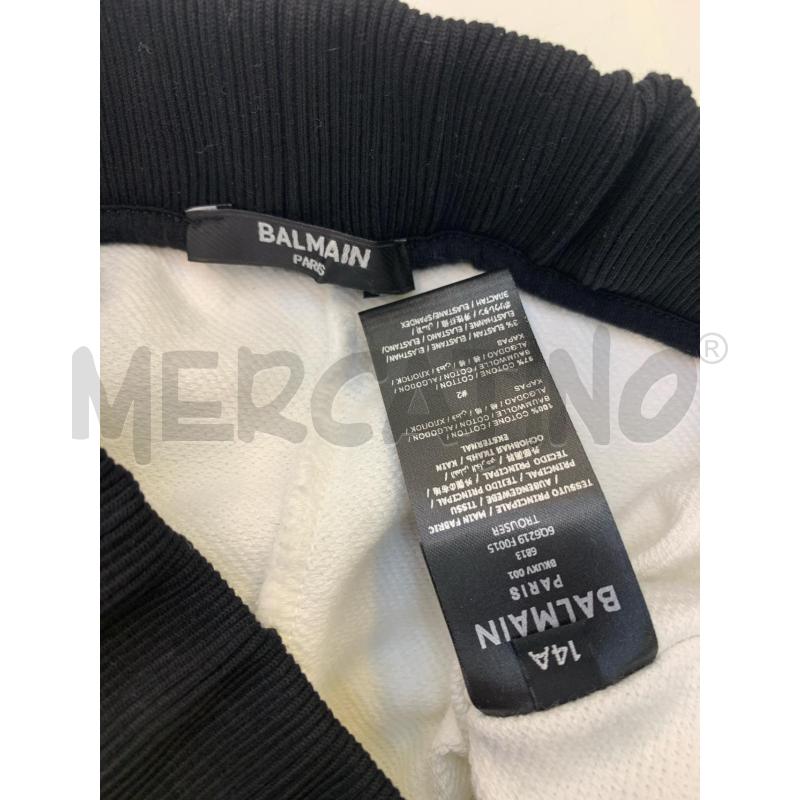 SHORTS DONNA BALMAIN BIANCHI BORDO NERO | Mercatino dell'Usato Roma re di roma 5