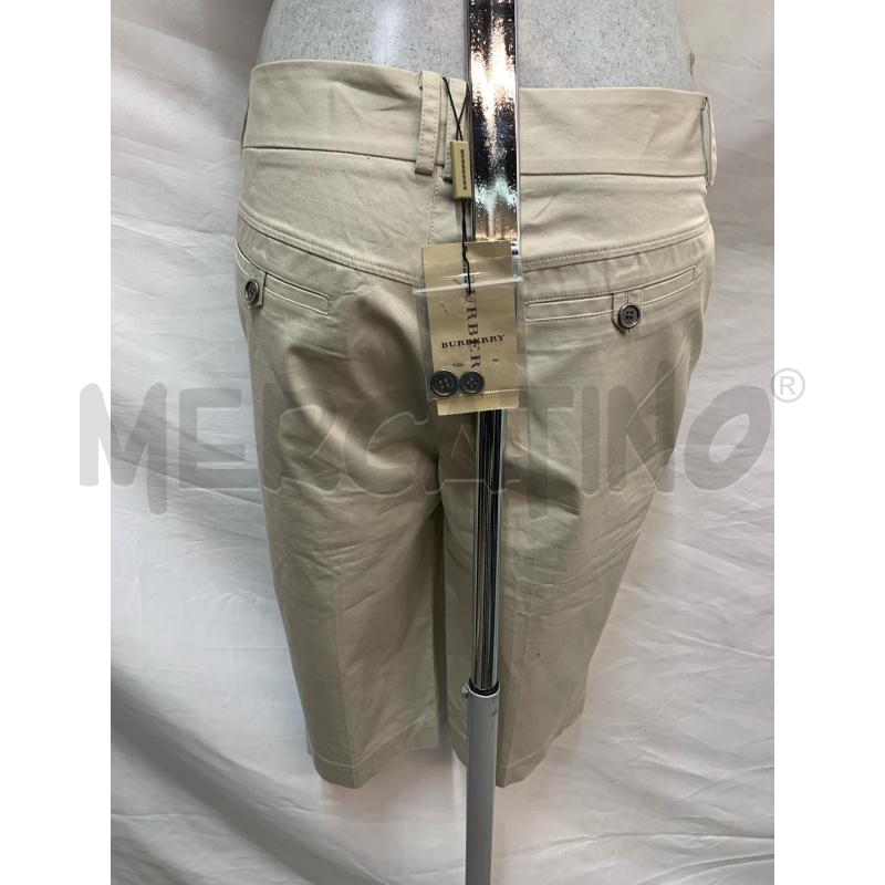 SHORTS DONNA BURBERRY BEIGE | Mercatino dell'Usato Roma re di roma 3