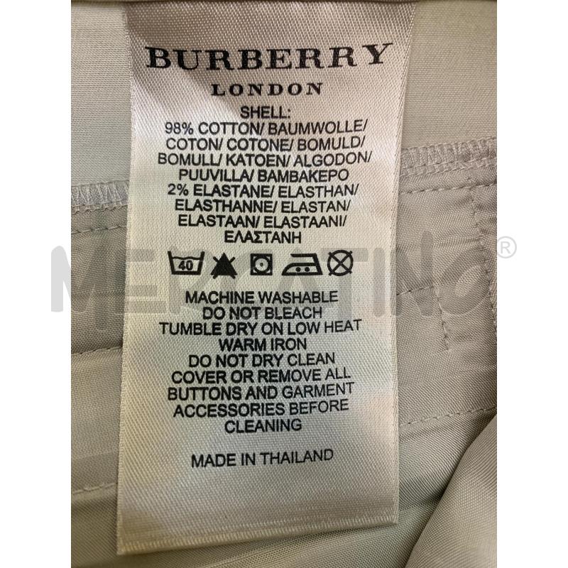 SHORTS DONNA BURBERRY BEIGE | Mercatino dell'Usato Roma re di roma 4