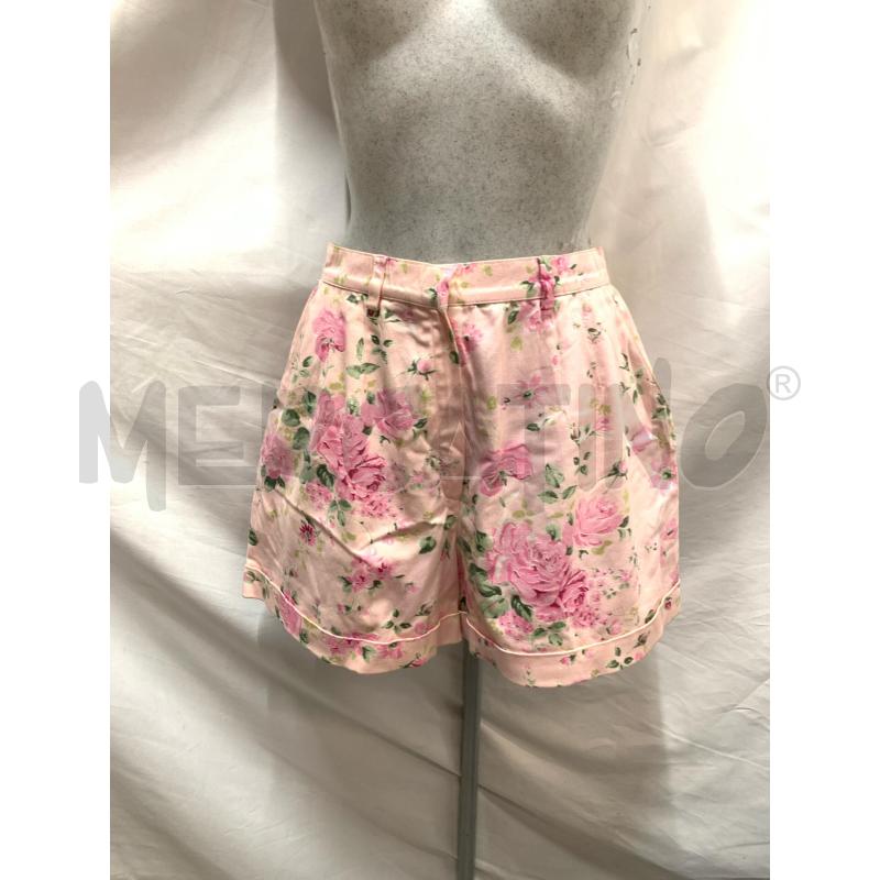 SHORTS LUISA SPAGNOLI ROSA FIORI ROSA | Mercatino dell'Usato Roma re di roma 1