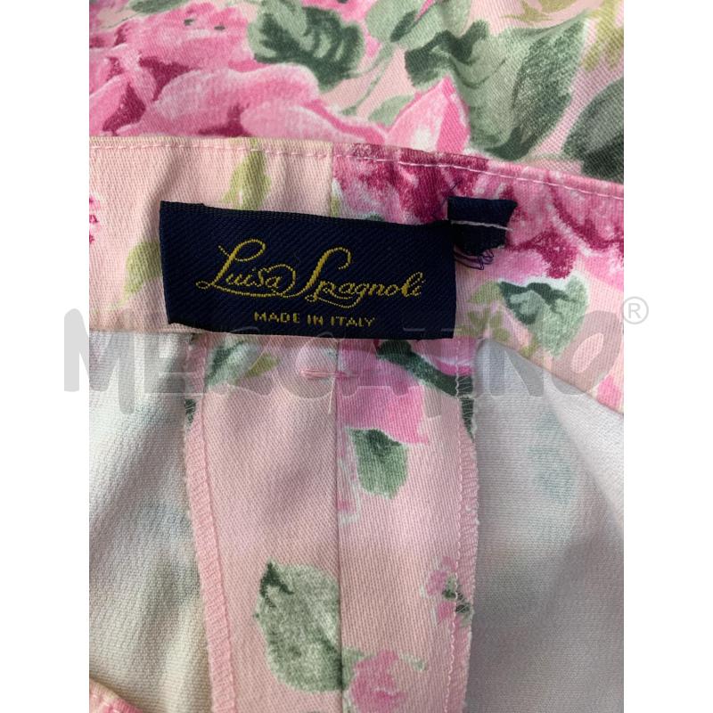 SHORTS LUISA SPAGNOLI ROSA FIORI ROSA | Mercatino dell'Usato Roma re di roma 4