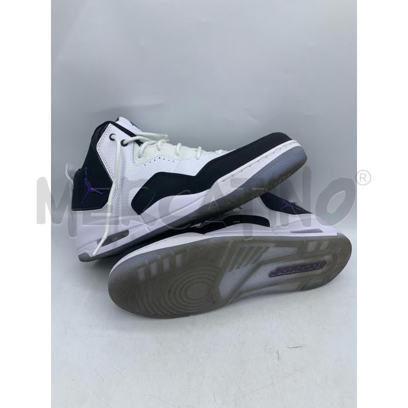 SNEAKERS AIR  JORDAN COURTSIDE 23 BIANCO NERO  | Mercatino dell'Usato Roma re di roma 3