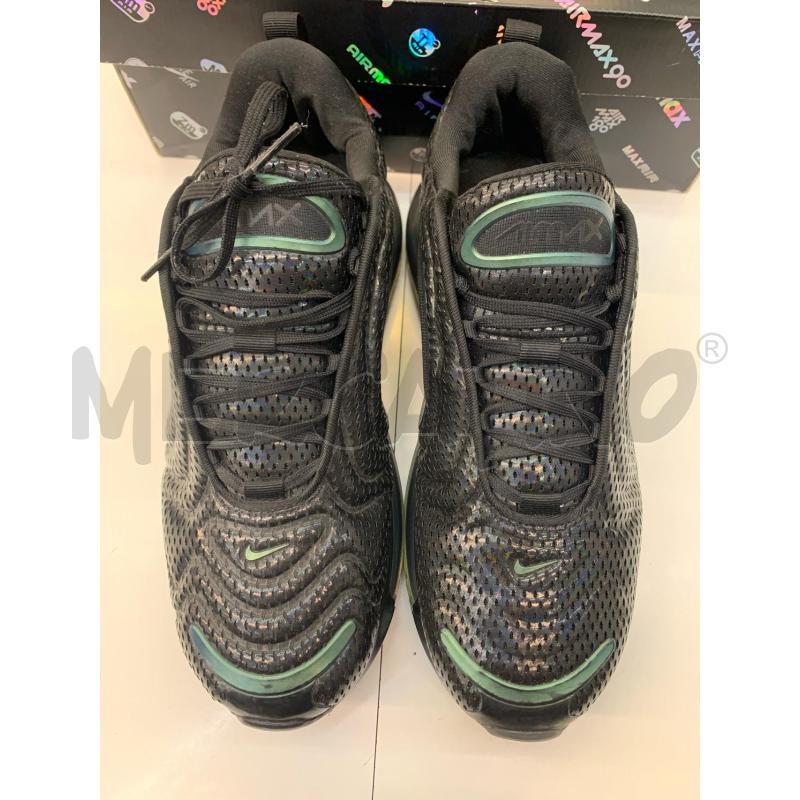 SNEAKERS NIKE AIR MAX 720 NERO ANIMALIER VERDE  | Mercatino dell'Usato Roma re di roma 2