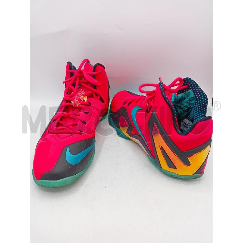 SNEAKERS NIKE LEBRON 11 ELITE HERO ARANCIO | Mercatino dell'Usato Roma re di roma 3