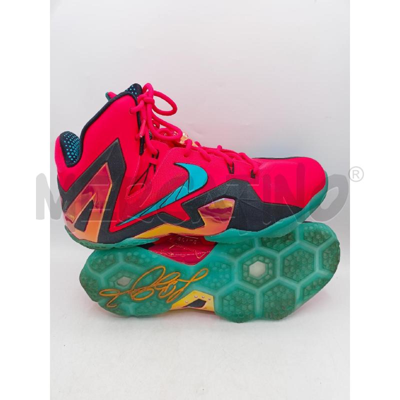 SNEAKERS NIKE LEBRON 11 ELITE HERO ARANCIO | Mercatino dell'Usato Roma re di roma 4