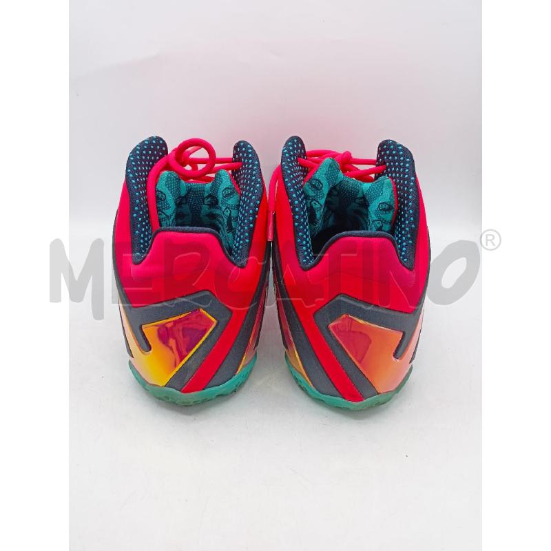 SNEAKERS NIKE LEBRON 11 ELITE HERO ARANCIO | Mercatino dell'Usato Roma re di roma 5