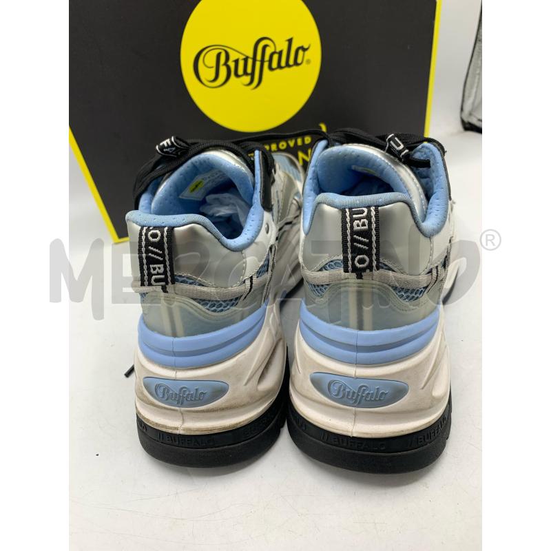 SNEAKERS  BUFFALO BIANCO CELESTE  | Mercatino dell'Usato Roma re di roma 5