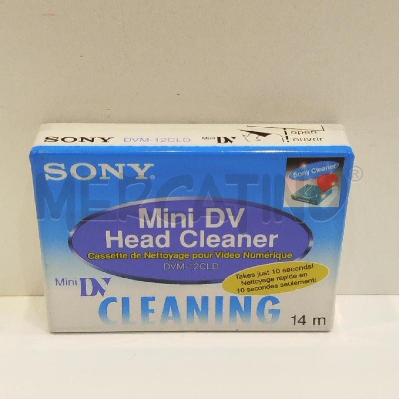SONY MINI DV CASSETTA PULISCI TESTINE NUOVA SIGILLATA | Mercatino dell'Usato Roma re di roma 1