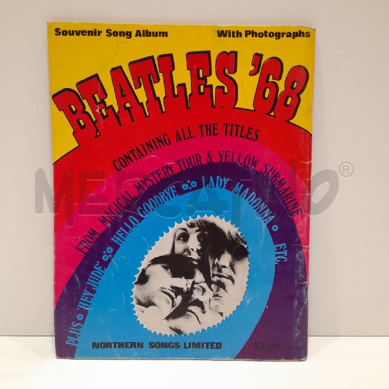 SPARTITI THE BEATLES 68 SOUVENIR SONG ALBUM | Mercatino dell'Usato Roma re di roma 2