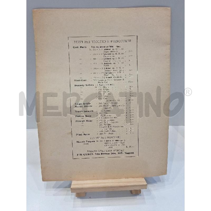 SPARTITO GENNARO NAPOLI ARIA 1930 CURCI AUTOGRAFATO | Mercatino dell'Usato Roma re di roma 4