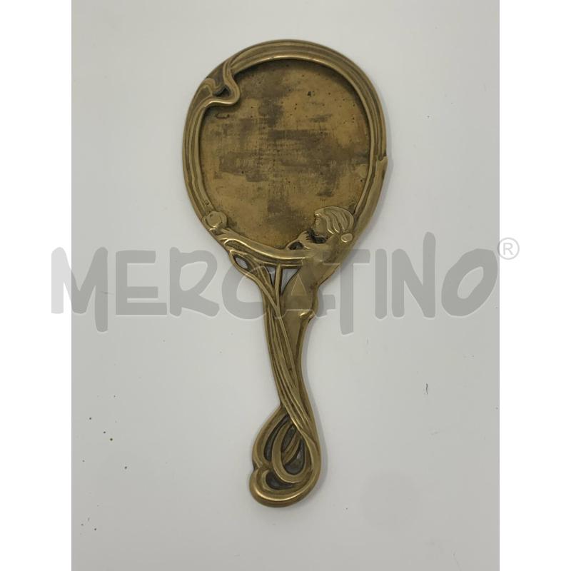 SPECCHIETTO STIL LIBERTY OTTONE DONNA  | Mercatino dell'Usato Roma re di roma 1