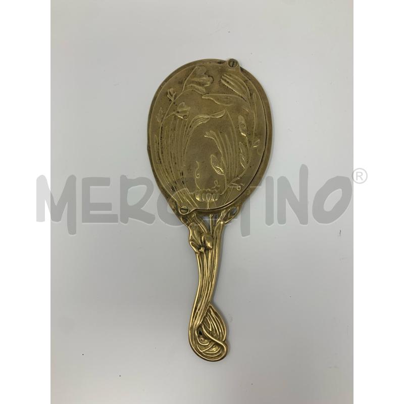 SPECCHIETTO STIL LIBERTY OTTONE DONNA  | Mercatino dell'Usato Roma re di roma 3