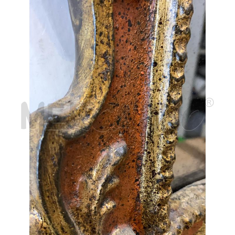 SPECCHIO VENTOLA SAGOMATA DORATA CIMASA PUTTO INTERNO ROSS | Mercatino dell'Usato Roma re di roma 4