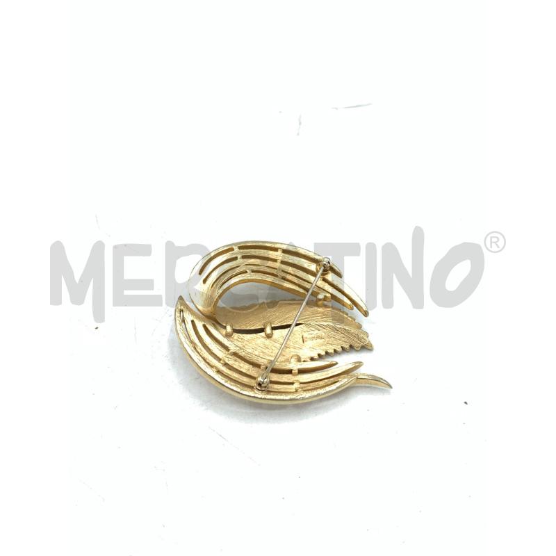 SPILLA FOGLIE GOLD TRIFARI CON MARCHIO | Mercatino dell'Usato Roma re di roma 2