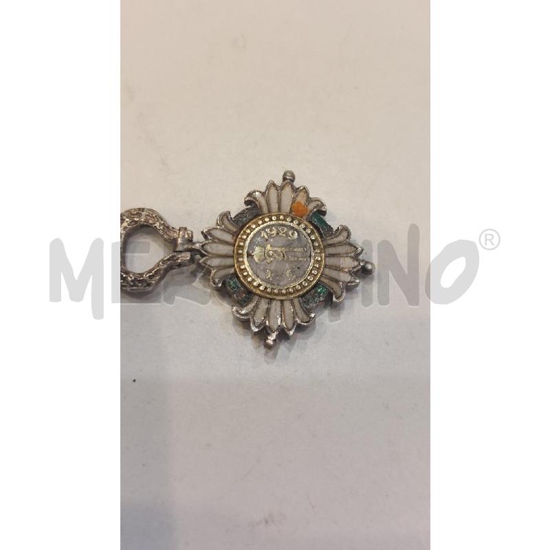 SPILLA ONORIFICENZ ORDINE DELLA CORONA DI JUGOSLAVIA IN ARGENTO | Mercatino dell'Usato Roma re di roma 3
