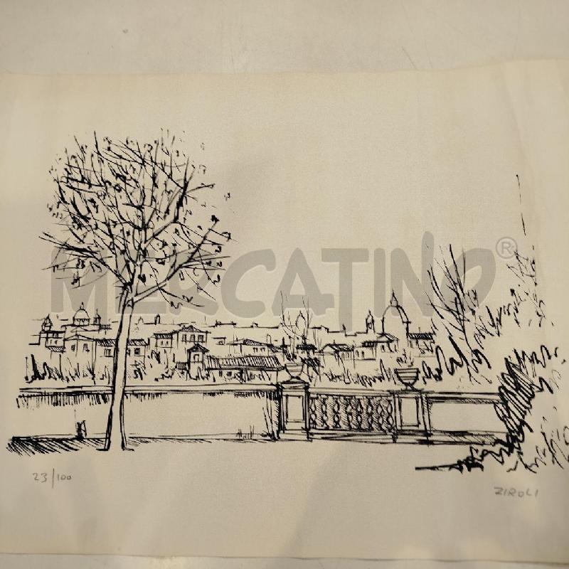 STAMPA PANORAMA ROMA MAURO ZIROLI  | Mercatino dell'Usato Roma re di roma 1