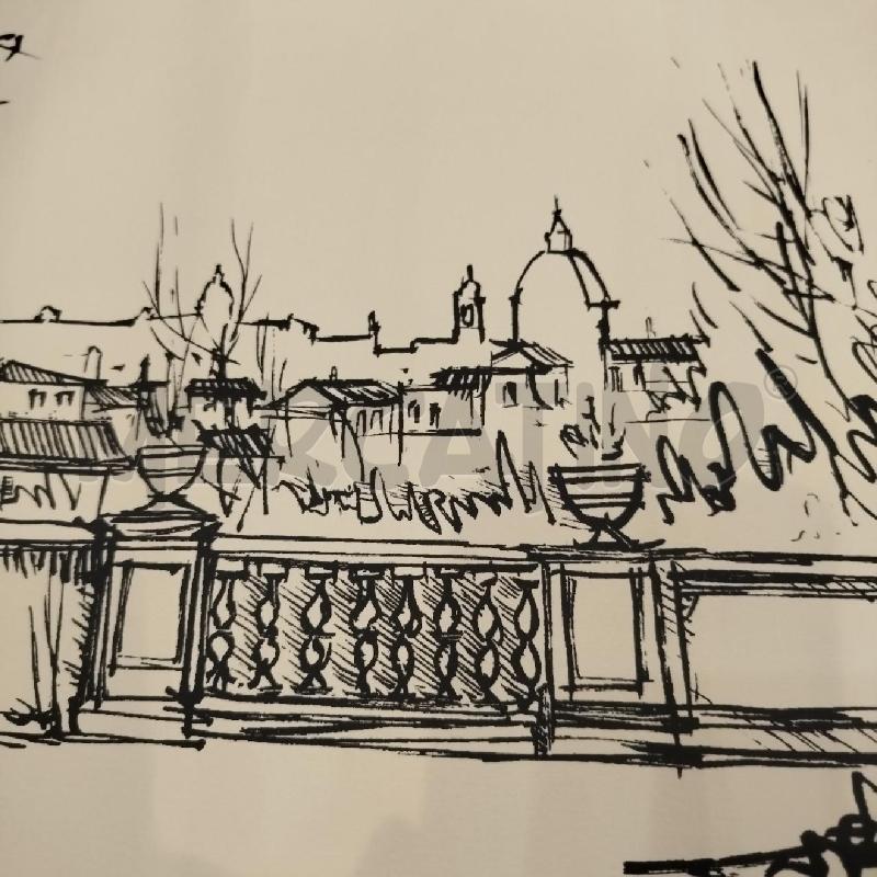 STAMPA PANORAMA ROMA MAURO ZIROLI  | Mercatino dell'Usato Roma re di roma 2