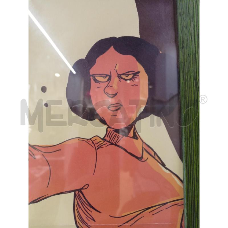 STAMPA QUADRO STAR WARS ARANCIONE CORNICE VERDE | Mercatino dell'Usato Roma re di roma 4