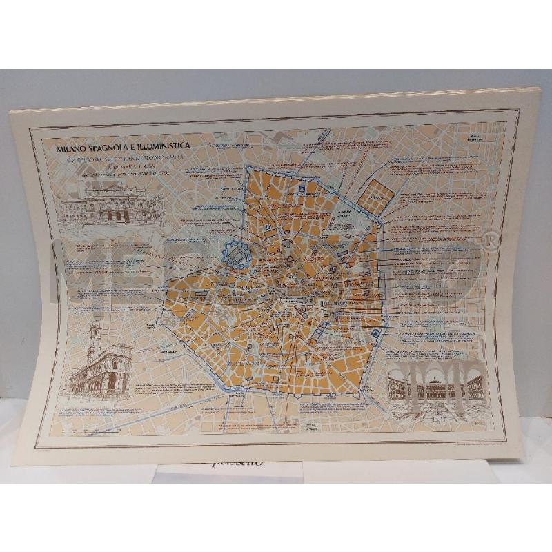 STAMPE TOPOGRAFICHE MILANO UNA CITTÀ ALLA SCOPERTA DEL SUO PASSATO  | Mercatino dell'Usato Roma re di roma 5