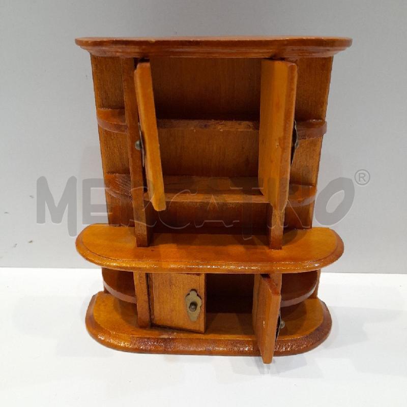 STANZA IN MINIATURA IN LEGNO  | Mercatino dell'Usato Roma re di roma 2