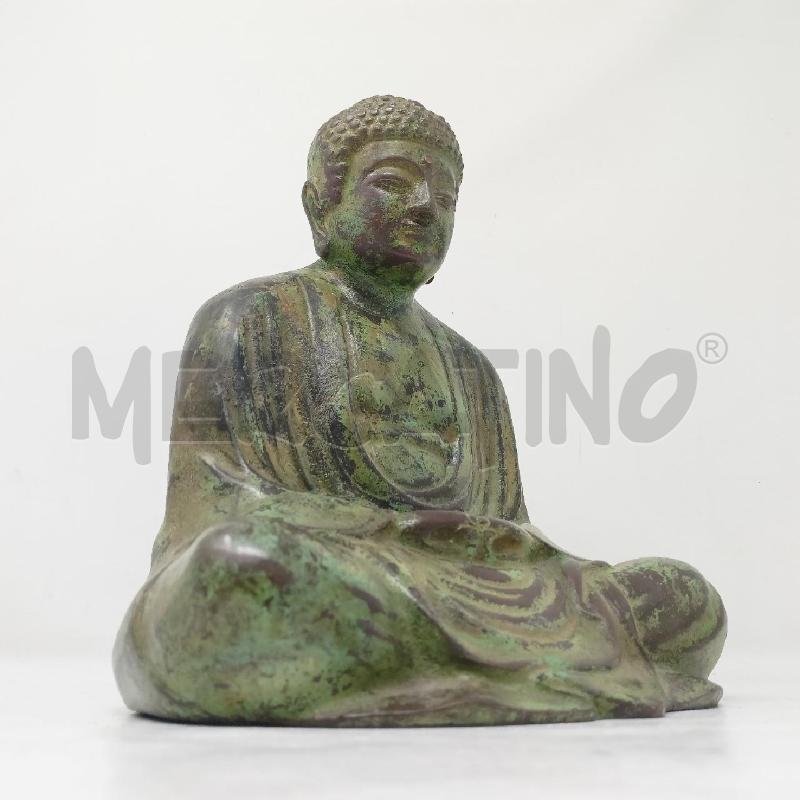 STATUA BRONZO BUDDA SEDUTO  | Mercatino dell'Usato Roma re di roma 2