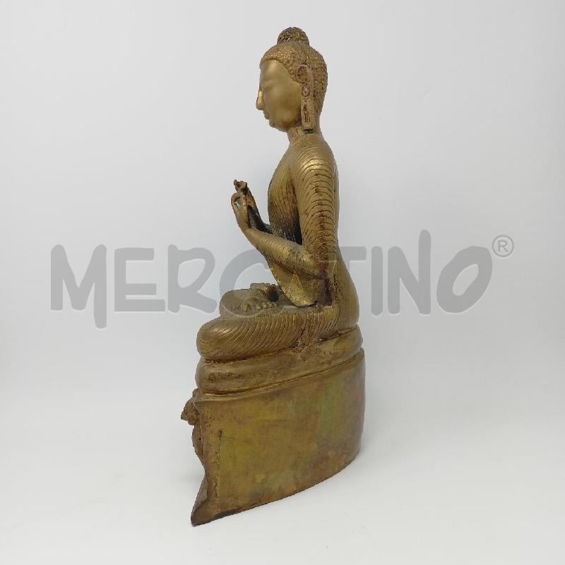STATUA BRONZO BUDDA SEDUTO | Mercatino dell'Usato Roma re di roma 2