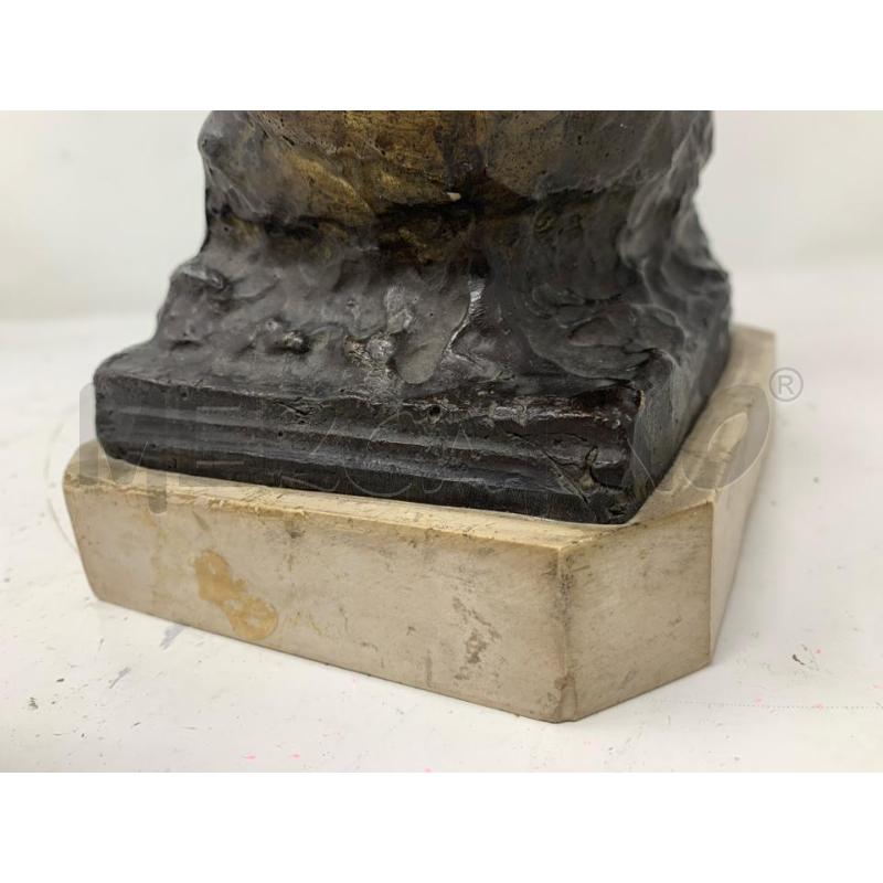 STATUA BRONZO SCUGNIZZO ACQUAIOLO BASE MARMO | Mercatino dell'Usato Roma re di roma 4