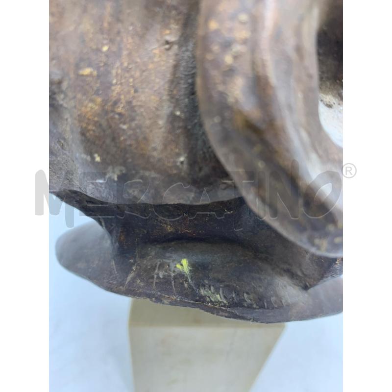 STATUA BRONZO TESTA DEA FORTUNA BASE MARMO | Mercatino dell'Usato Roma re di roma 4
