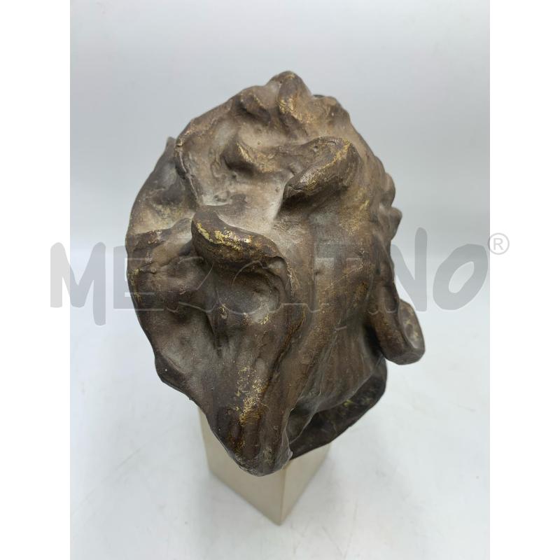 STATUA BRONZO TESTA DEA FORTUNA BASE MARMO | Mercatino dell'Usato Roma re di roma 5