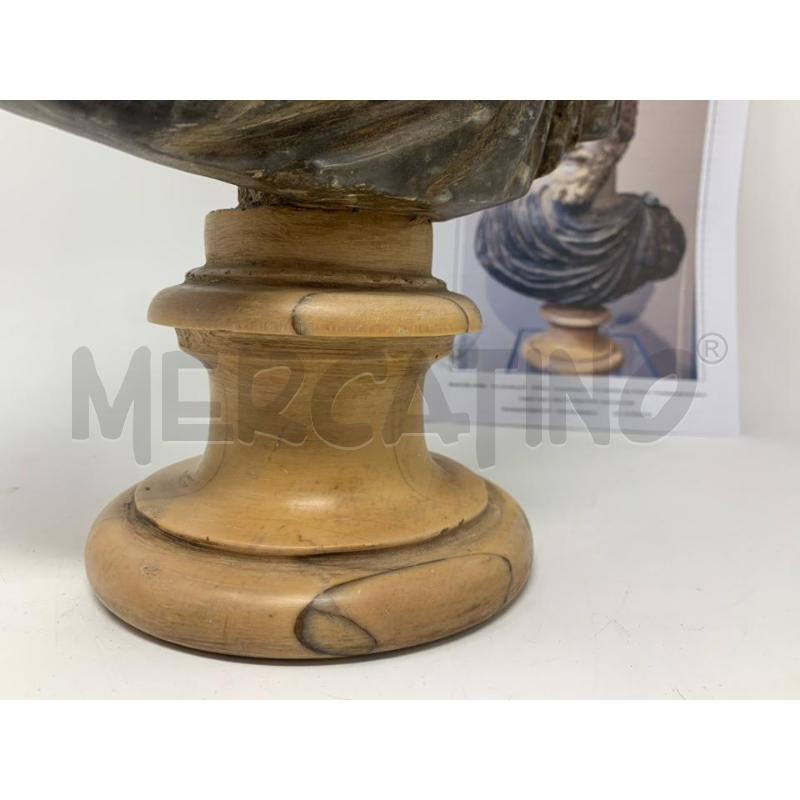 STATUA BUSTO MARMI POLICROMI IMPERATORE SETTIMIO SEVERO+ DOCUMENTI  | Mercatino dell'Usato Roma re di roma 4