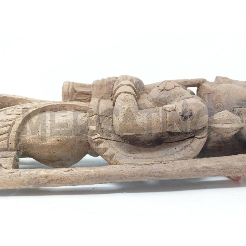 STATUA LEGNO INDIANA  | Mercatino dell'Usato Roma re di roma 4