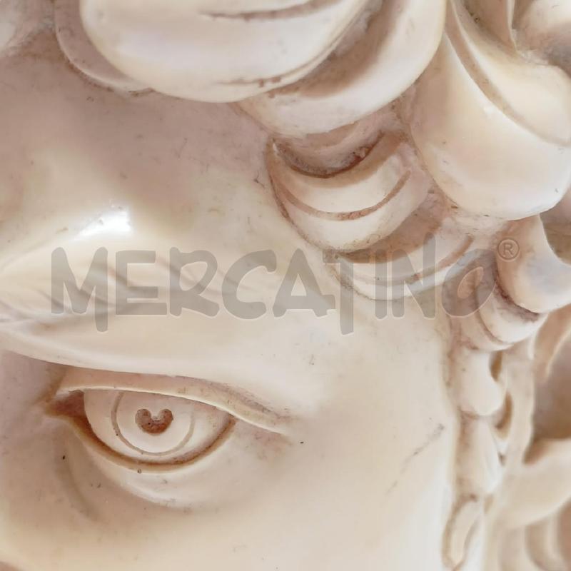 STATUA RESINA TESTA DAVID  | Mercatino dell'Usato Roma re di roma 5