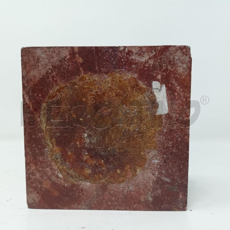 STATUA TESTA BUDDHA STELO BRONZO BASE MARMO ROSSO  | Mercatino dell'Usato Roma re di roma 5