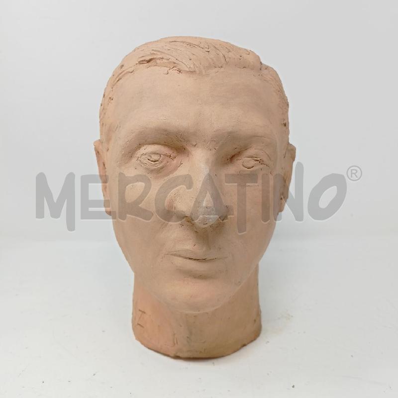 STATUA TESTA UOMO COCCIO FRANZ  | Mercatino dell'Usato Roma re di roma 1