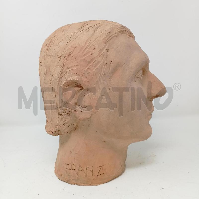 STATUA TESTA UOMO COCCIO FRANZ  | Mercatino dell'Usato Roma re di roma 2