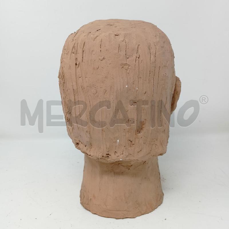 STATUA TESTA UOMO COCCIO FRANZ  | Mercatino dell'Usato Roma re di roma 3