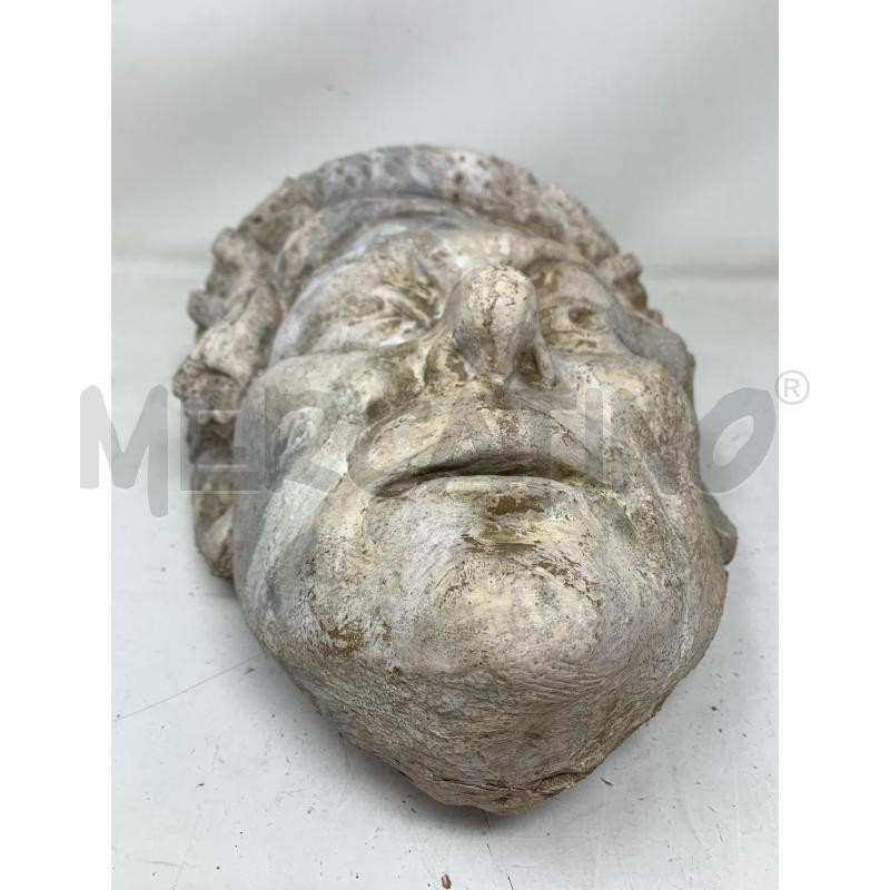 STATUA TESTO GESSO DONNA CAPPELLO  | Mercatino dell'Usato Roma re di roma 3